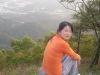 同事休息回头一笑