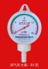 B2型沼气压力表:表的固定位置在表的后边。表直径:60MM,高度:110MM,厚度:37.5MM,量程:16KPa