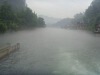 这是烟雨朦胧中的沱江