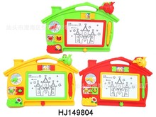 兒童畫畫板磁性彩色寫字板繪畫板小黑板寶寶塗鴉板學習玩具3-10歲