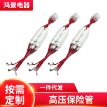 微波爐高壓保險管 微波爐帶盒保險管 微波爐配件玻璃保險管