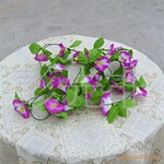 牵牛花藤 吊藤/藤条仿真花 壁挂饰家居装饰品