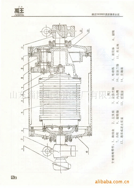 供tdy75型油冷式应电动滚筒