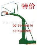 单臂移动式篮球架 配钢化玻璃篮板 室外健身器材