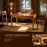 供应实木家具/橡木餐桌/实木餐桌/实木餐台椅