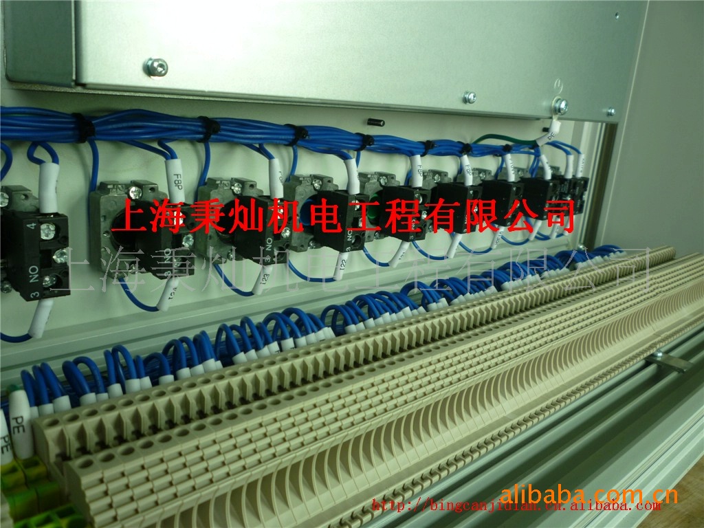 生产线设备电气设计 控制柜配线 调试 plc编程