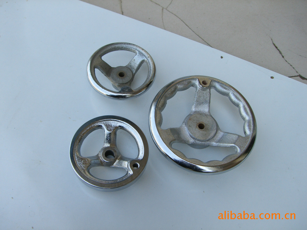 厂家直供电镀铁手轮 铸铁手轮