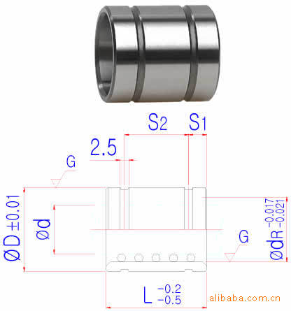 供应五金模具导柱导套 辅助导套