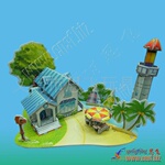 ��Ӧ����ƴͼ 3D�����Ʒƴͼ DIY ��ͯ���������Ʒ ����ƴͼ
