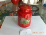 红瓷茶叶罐
