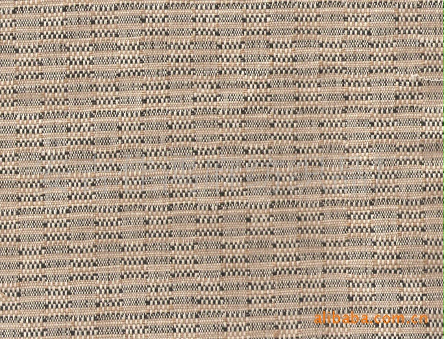 21S棉麻黑色方块布