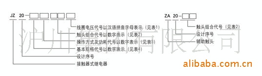 JZ20接触器式继电器