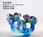 琉璃 琉璃工艺品 琉璃礼品 金运连连