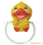 供应鸭子毛巾挂 卡通卫浴