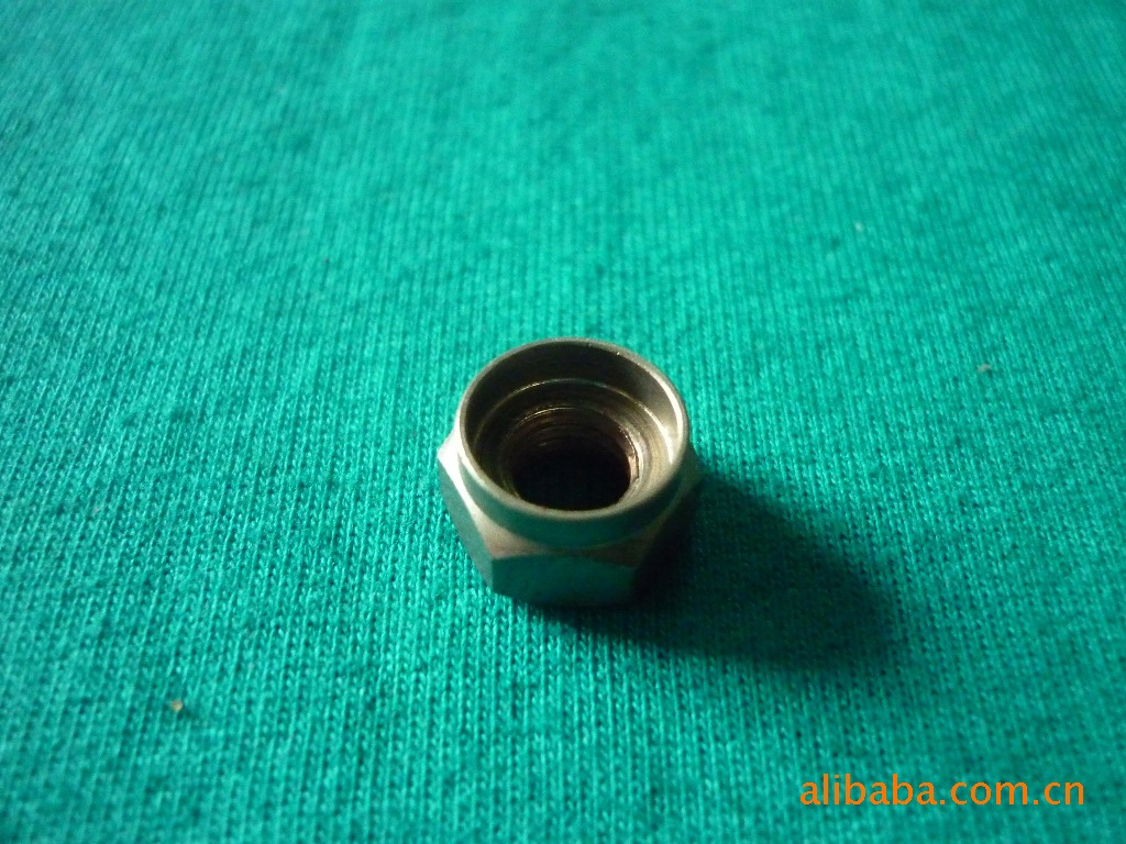 自锁螺母 防松螺母 锁紧螺母 带槽圆螺母 侧面带孔