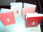韩版caroline皮质蝴蝶结卡包