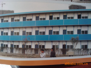 t式平顶 三层豪华型活动板房