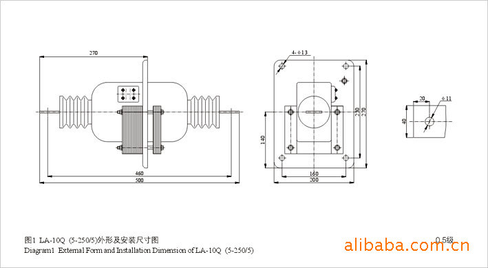 供应10kv高压电流互感器la-10型/互感器