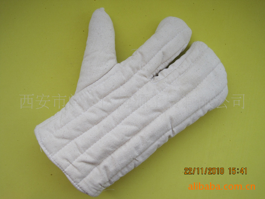 劳保产品 劳保手套精工加厚 西安 三指夹棉工作手套