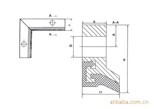 厂家直供各种规格机床刮屑板、板焊件、钣金件