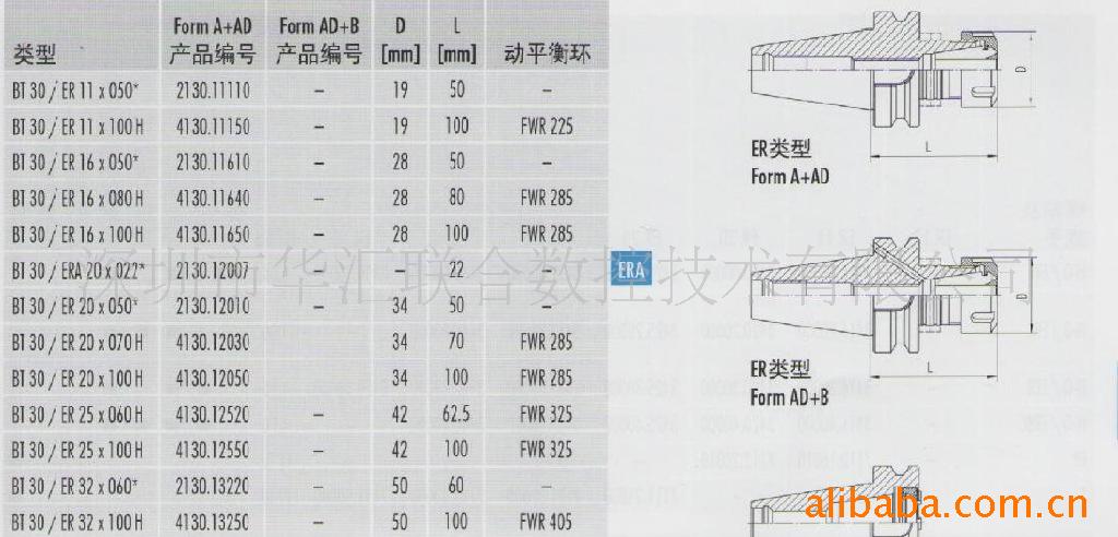 现货供应瑞士产rego-fix雷高bt30刀柄