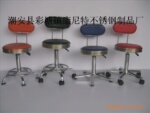不锈钢靠背圆凳 不锈钢PV面靠背圆凳 不锈钢家具