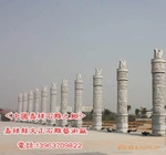 广场石雕景观柱,石雕文化住,石雕艺术柱,景观柱雕刻