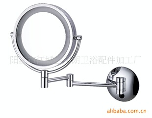供应双面带灯LED化妆镜/化妆镜/镜灯