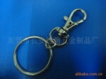 供应旭瀚环保现货彩色无呖呖钥匙扣饰品狗扣锁钥匙圈