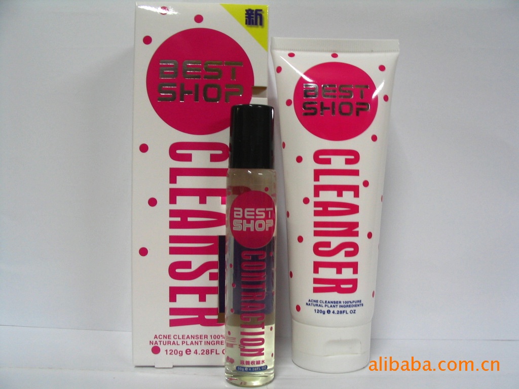 SHOP美白洗面奶+收縮水