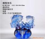 琉璃 琉璃工艺品 琉璃礼品 拥抱快乐