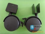 惠州注塑厂加工各种塑料脚轮|万向脚 家具配件脚轮|五金家具配件