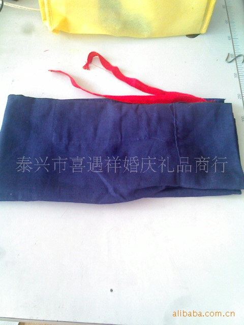生产各类婚庆用青布围裙,老人满寿用青布围裙