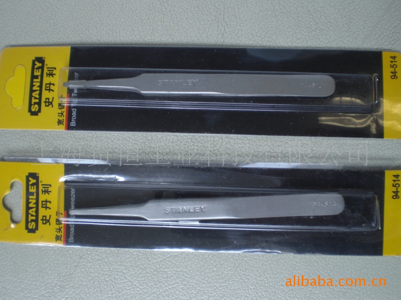 史丹利Stanley 宽头镊子 94-514-23,上海宽头镊子,浙江宽头镊子