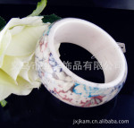 树脂包布手镯多色多款可选