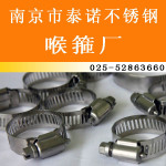 供应201,304,316不锈钢喉箍(泰诺品牌,工程部推荐产品)