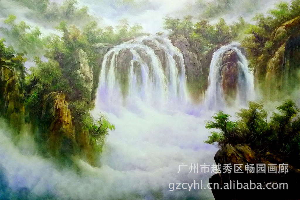 风景油画,原创高端油画,大师纯手绘油画,艺术品,空间艺术摆件图片_2