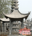 仿古亭子,石亭子,仿古四角凉亭,青石凉亭雕刻,青石亭子