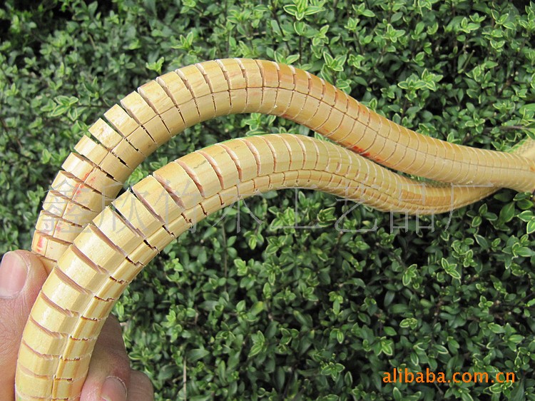70cm 木蛇 玩具 木制蛇 玩偶 假蛇 蛇形玩具