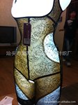 正品澳詩米蘭膠原蛋白功能型收腹提臀美腿蕾絲透色連身衣886#*