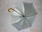 供应木中棒银胶伞,广告伞,雨伞批发