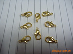 供应旭瀚彩色项链扣狗扣金色环保锌合金龙虾扣【玩具配件】