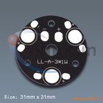 EDISON-LED LL-A-3X1W 30MM���/MR16����.������/��·��MCPCB