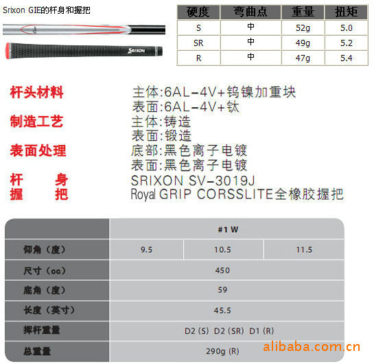 gie球杆系列,正品原装高尔夫球杆  ■杆身设计带来了更高的杆头速度