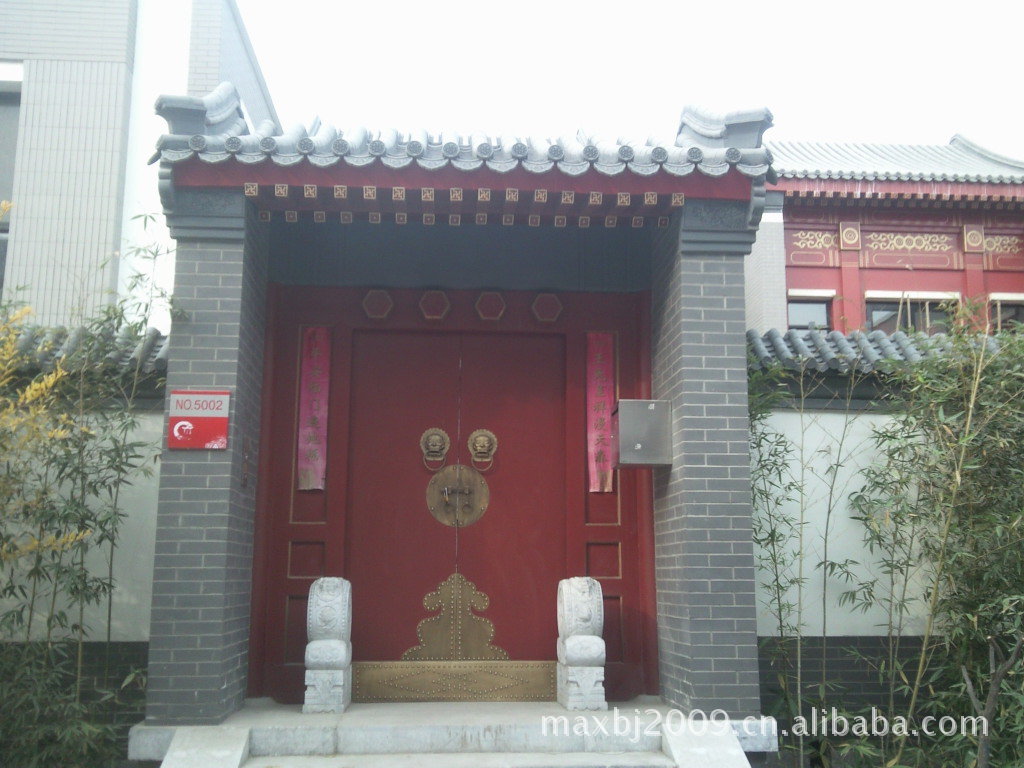 店铺,四合院,商铺,防古门楼加工/古建筑垂花门楼