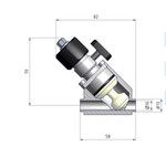 厂家直销 取样阀 3M PTFE-TFM进口密封
