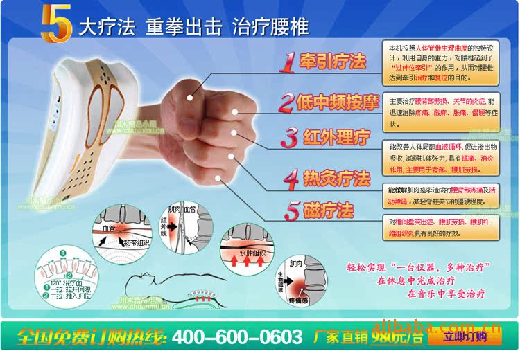 川木颈椎治疗仪正在招商