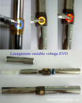 2011 最新款可调压电子烟EVO 金属按钮5色指示灯 2100MAH电池
