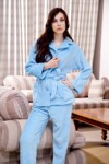 女式珊瑚绒套装