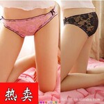 F0017镂空玫瑰花内裤 蕾丝内裤 女士内裤 蕾丝性感 低腰三角裤y30